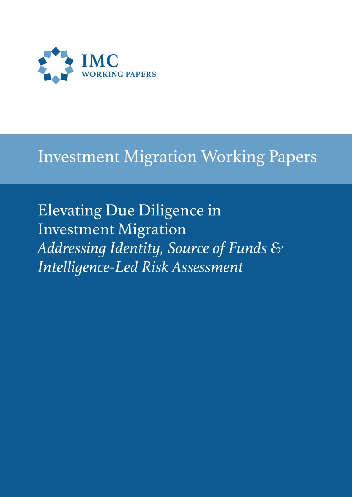 Elevating Due Diligence in Investment Migration IM DD CoP Paper May ...